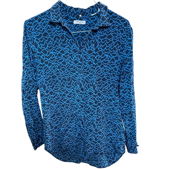 Levi's Made and Crafted 100% Silk Patterned Shirt - Picture 2 of 13